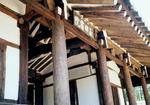 옥전서원처마와연목기둥
