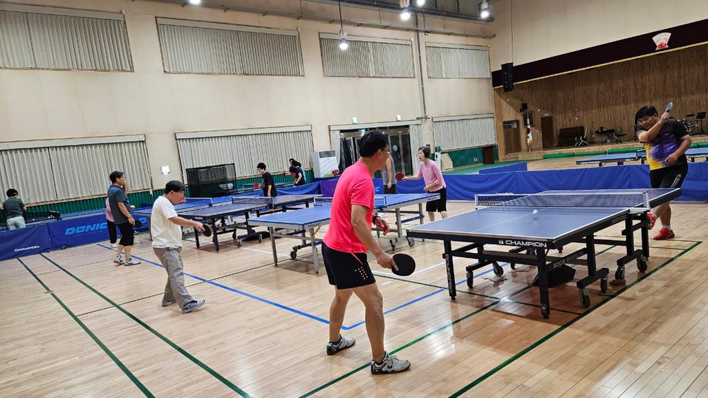 2025 적중면 탁구교실 학습 현장 -(1)