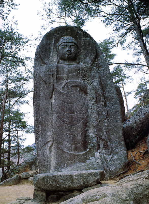 합천치인리마애불입상