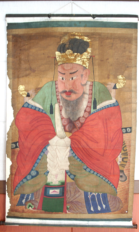 천송림리충무후마귀영정