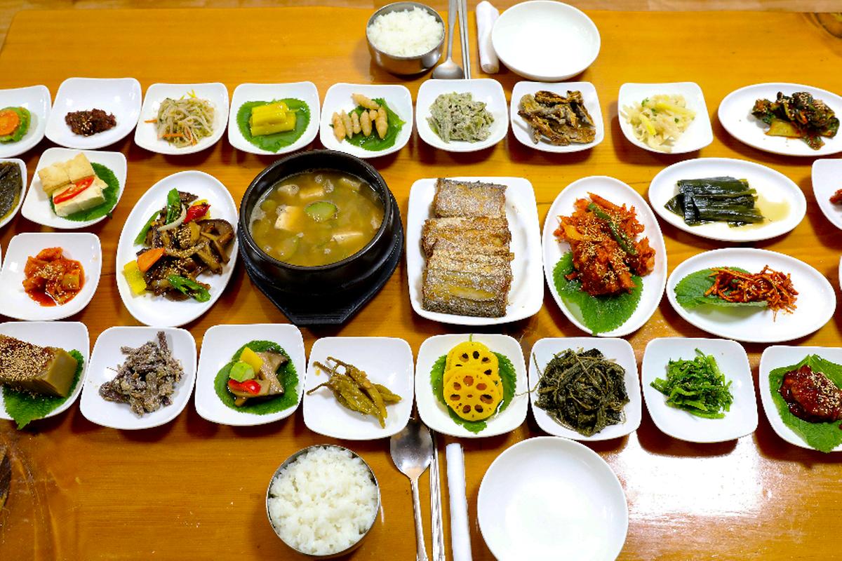 6미 산채정식