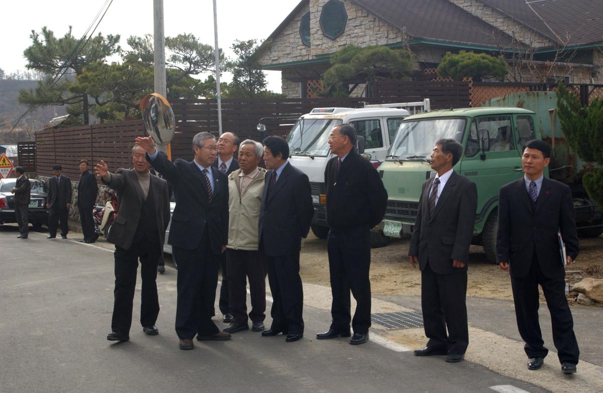 봉산 송림마을 현장견학