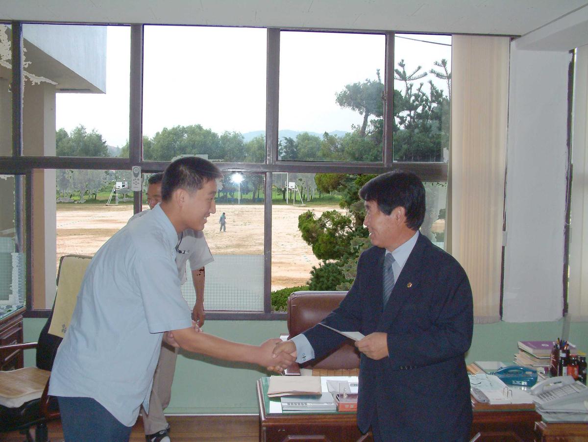 군보11교육발전진학지도금전달