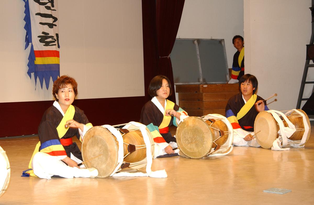 일본문화교류 합천농악공연
