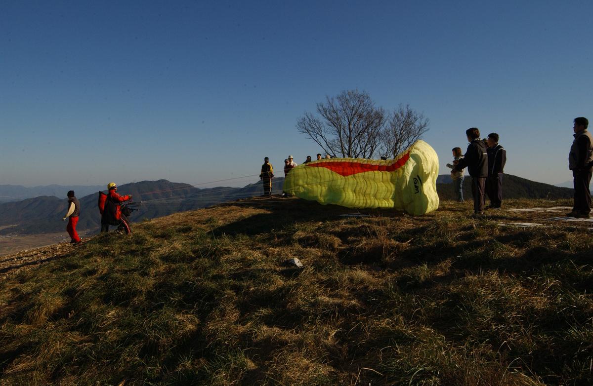 대암산패러글라이딩1