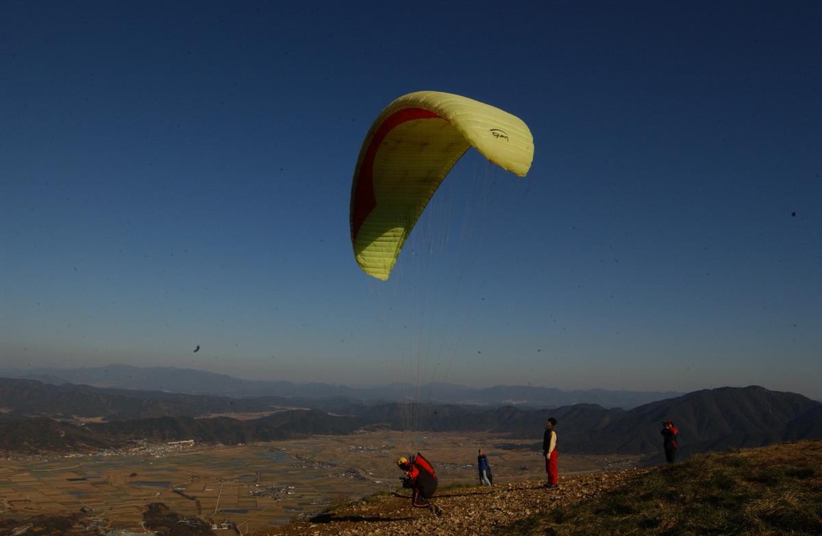 대암산패러글라이딩1