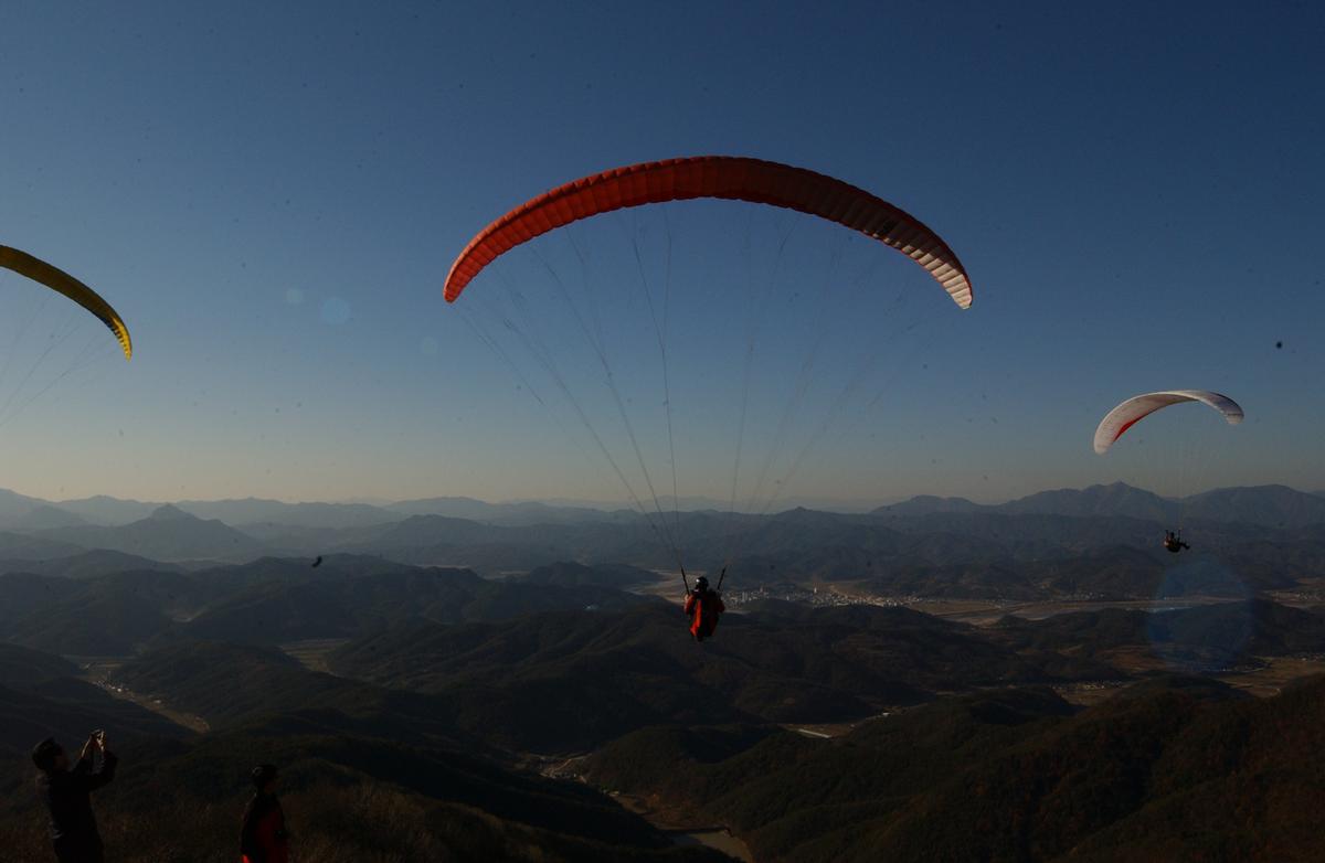 대암산패러글라이딩1