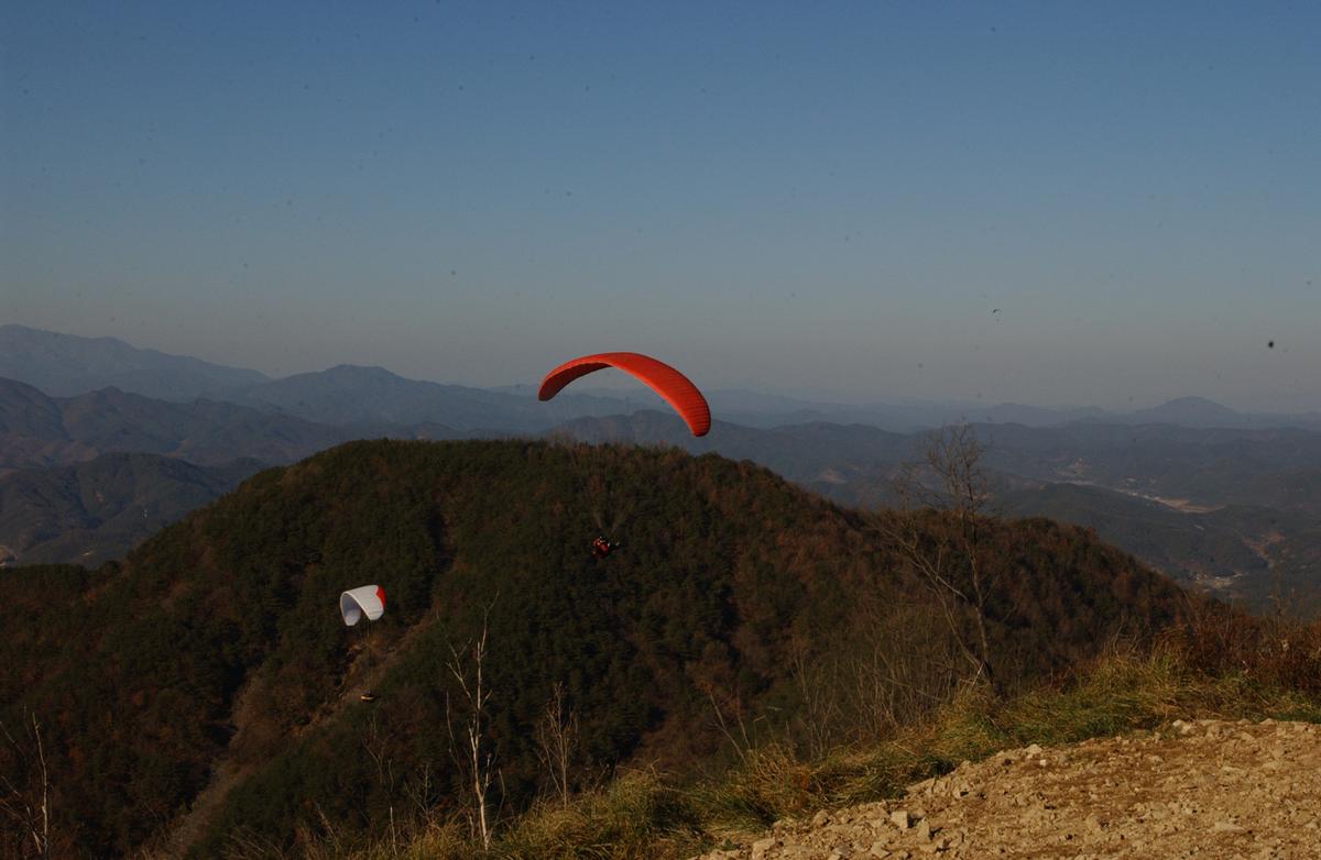 대암산패러글라이딩1