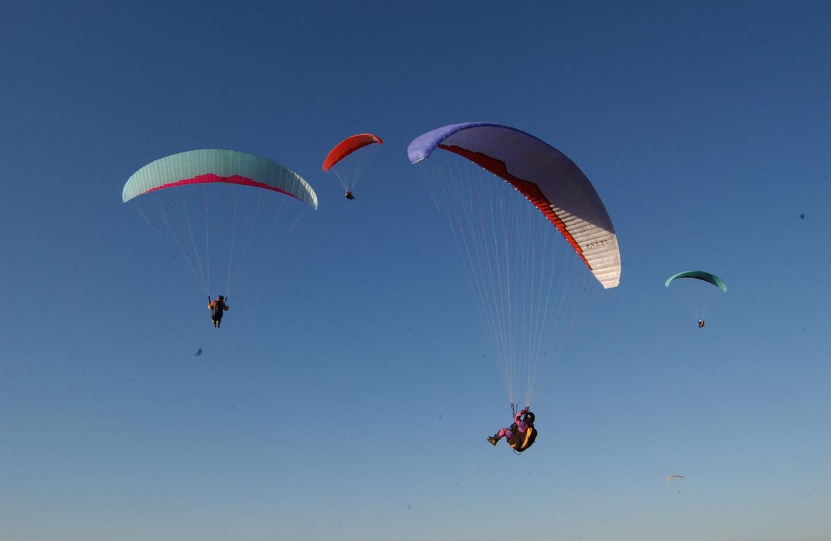 대암산페러글라이딩2