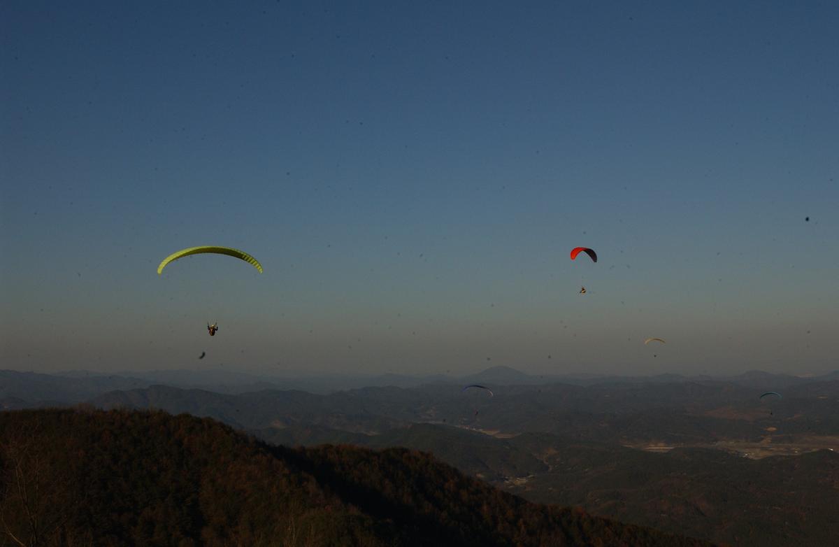 대암산페러글라이딩2