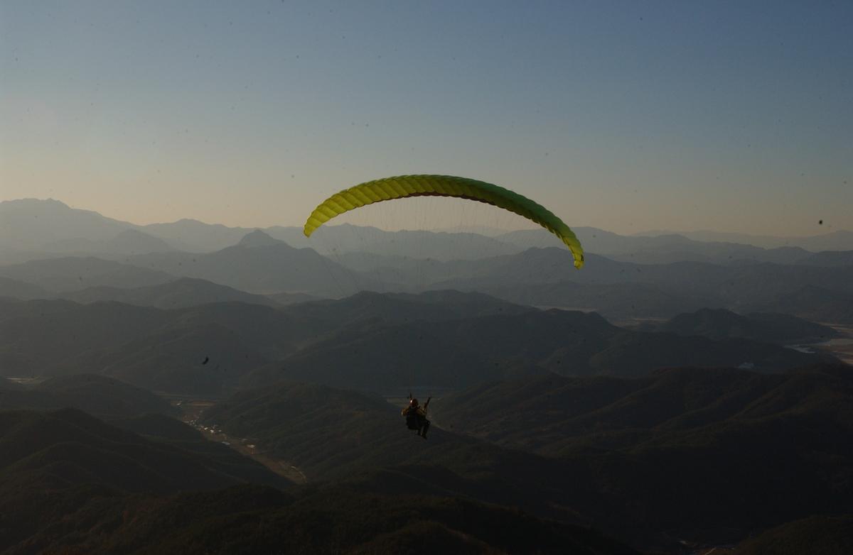 대암산페러글라이딩2
