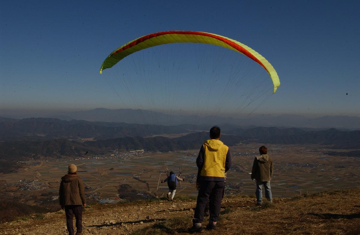 대암산페러글라이딩3