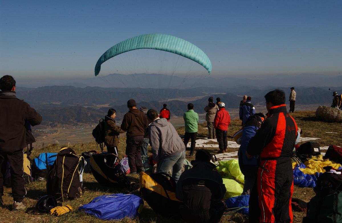 대암산페러글라이딩3