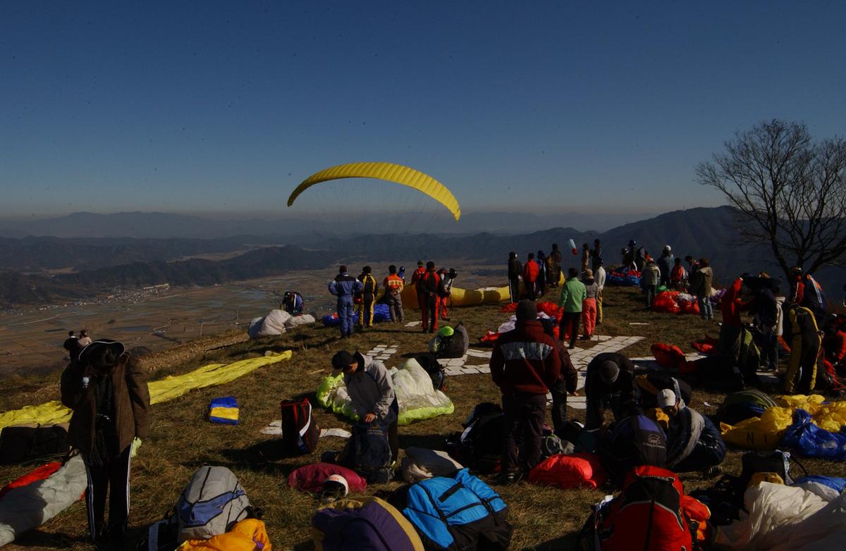 대암산페러글라이딩3