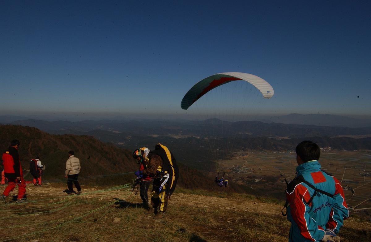 대암산페러글라이딩3