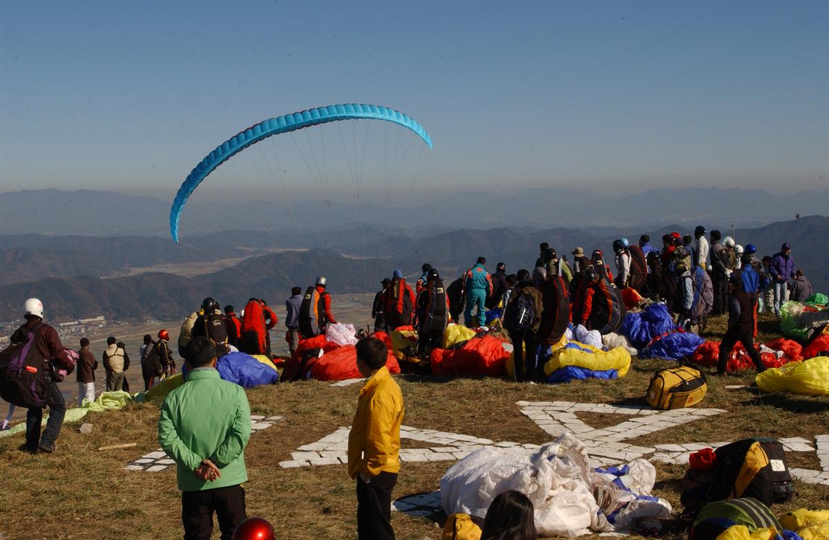 대암산페러글라이딩3