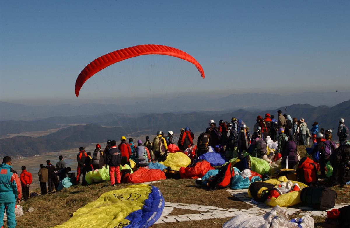 대암산페러글라이딩4