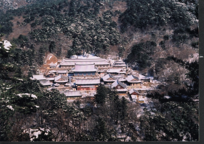 해인사전경겨울