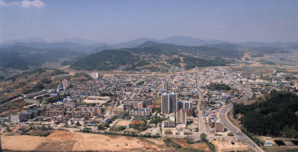 합천읍전경