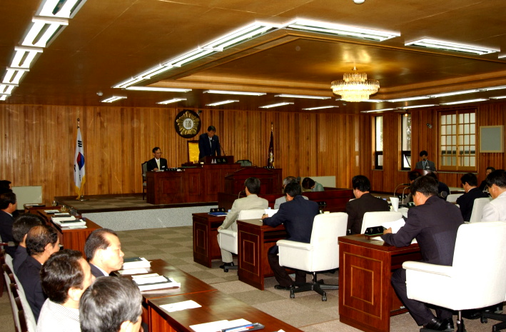 의회개원의장인사