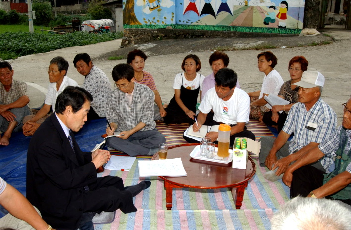 HC가야청현주민군수와대화