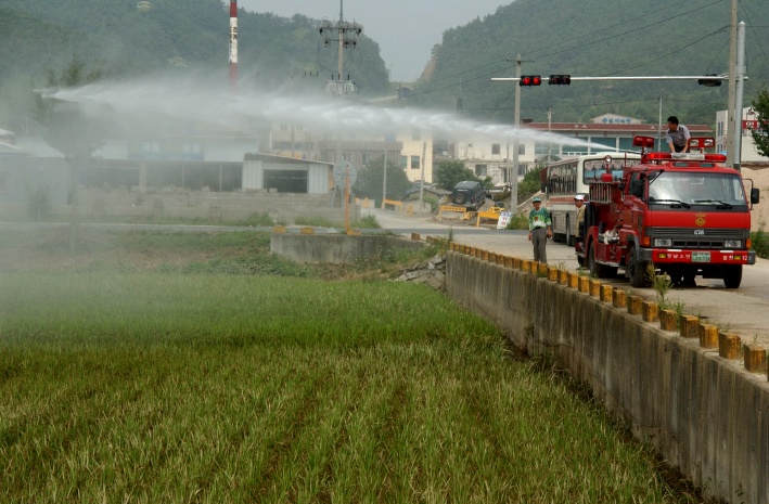 HC합천소방차물볘세척