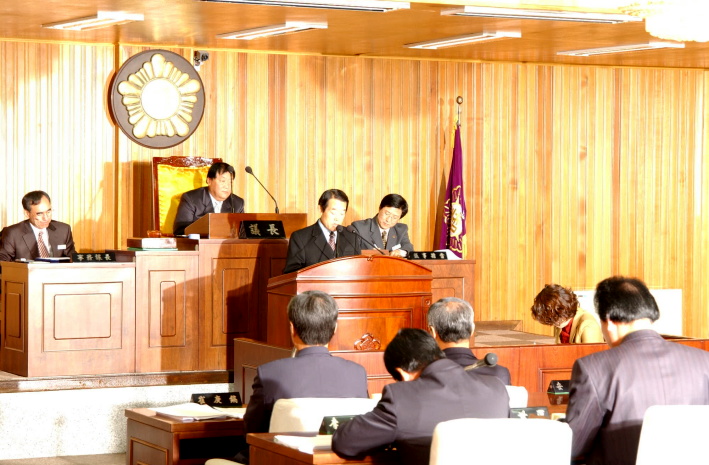 95회임시회개원군수인사