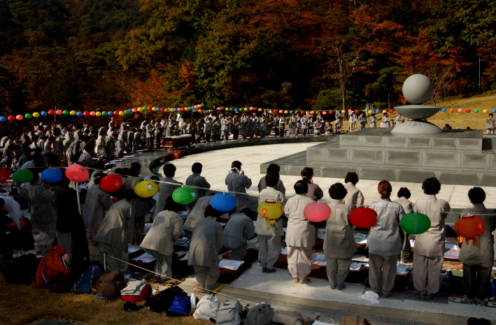 성철사리탑여신도