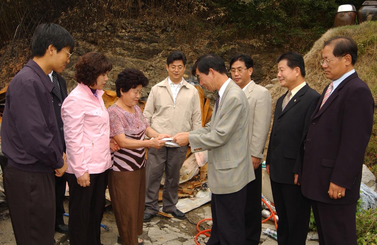 피해 지역 탐색