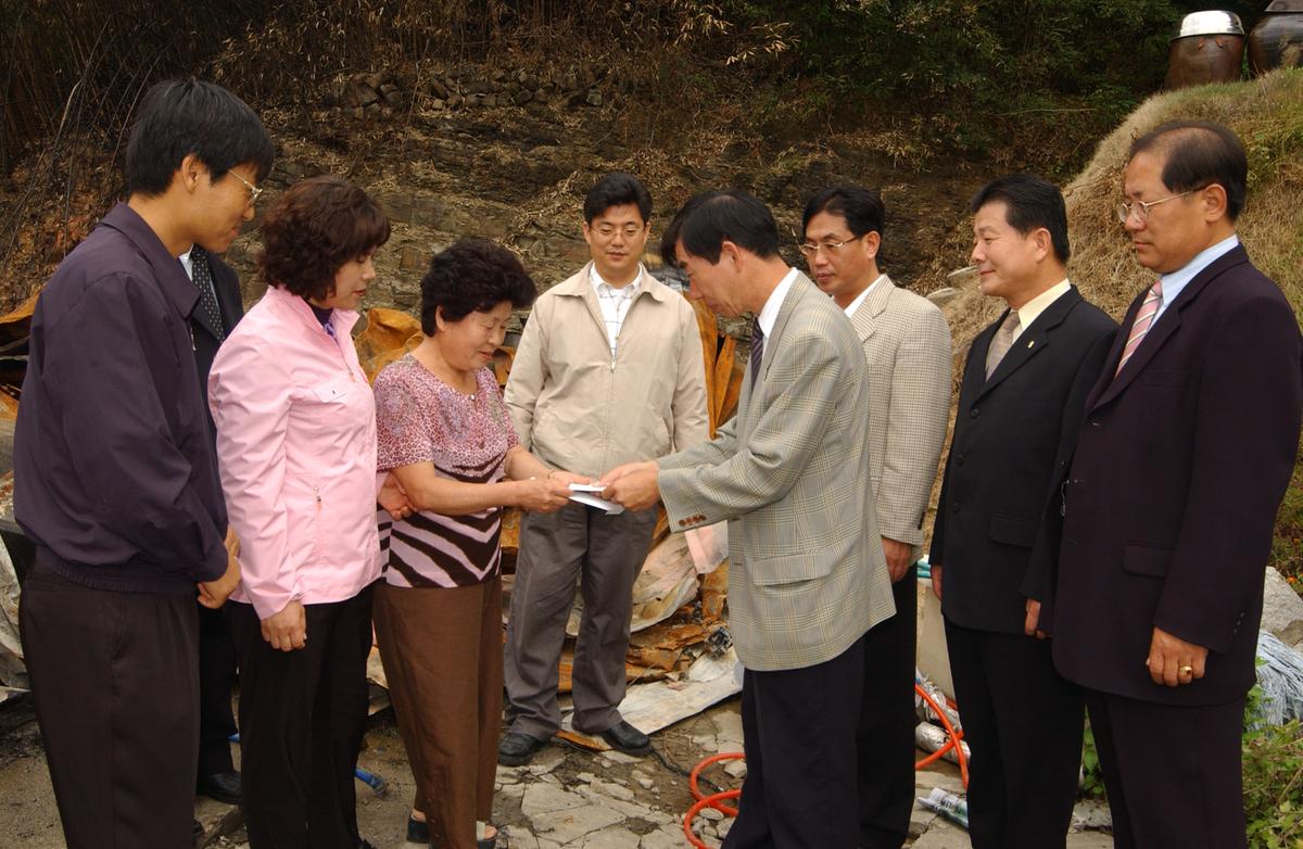 피해 지역 탐색