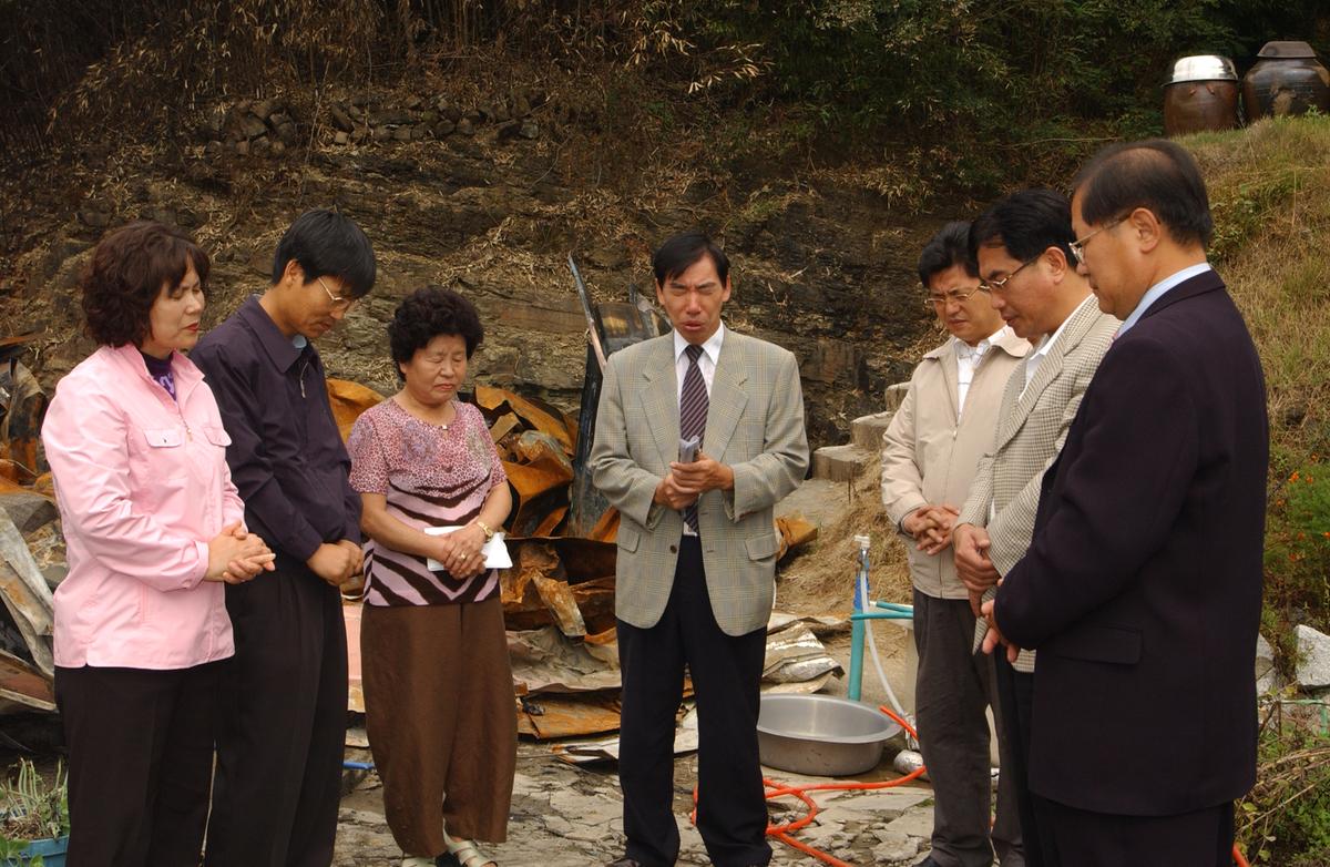 피해 지역 탐색