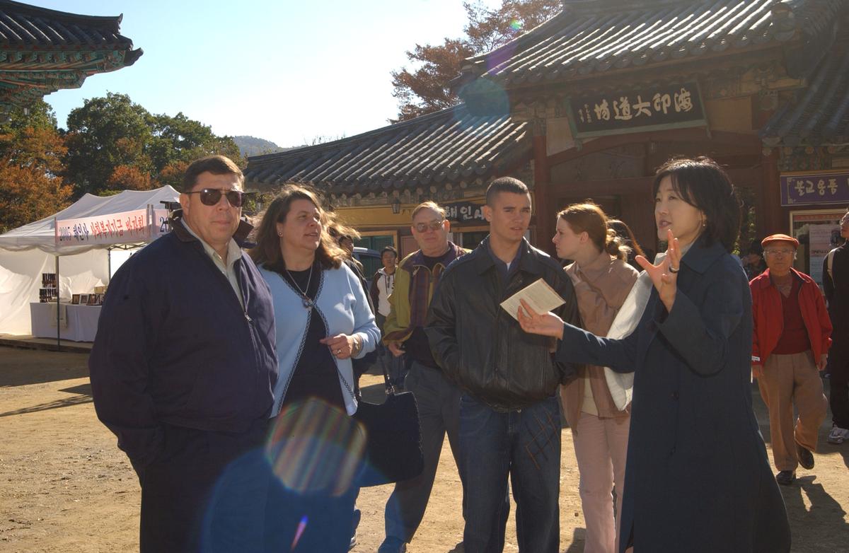 PTP 미군장병 해인사 불교교문화 탐방