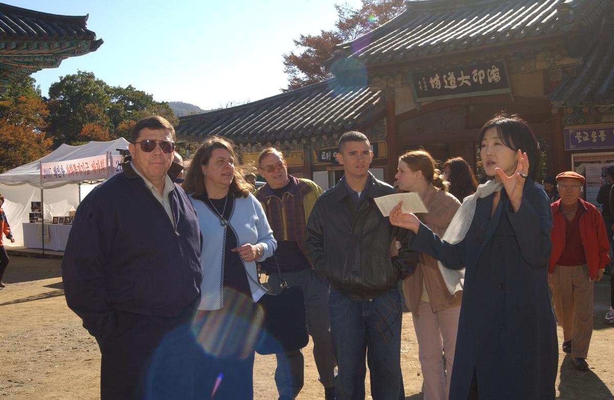 PTP 미군장병 해인사 불교교문화 탐방