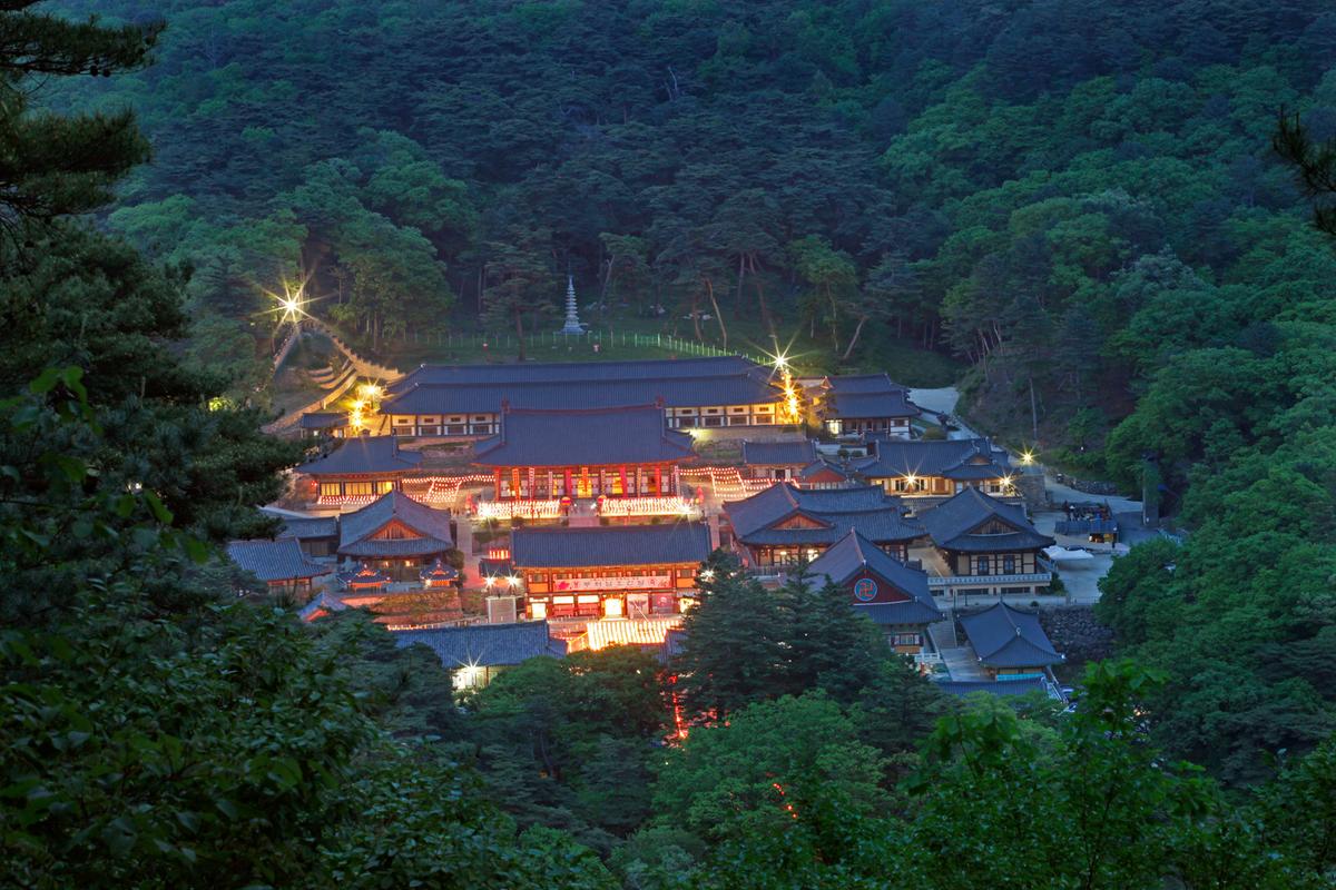 2010년 해인사 초파일 야경1
