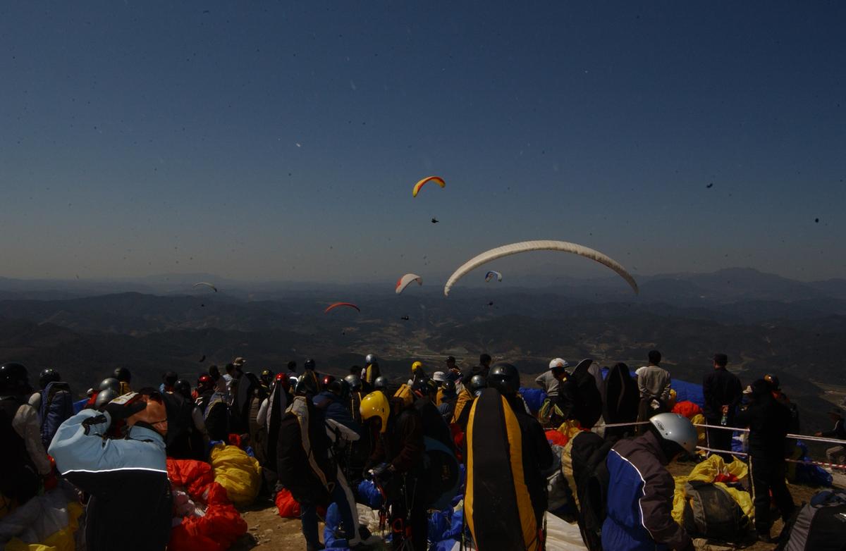 페러그라이딩코리아리그1차전