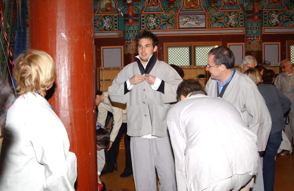 해인사템플스테이 프랑스경제학회원