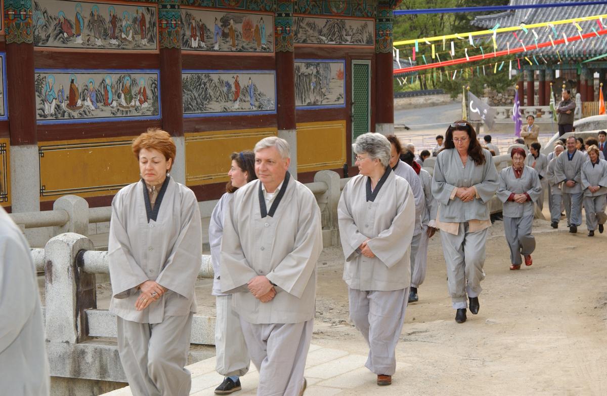 해인사템플스테이 프랑스경제학회원