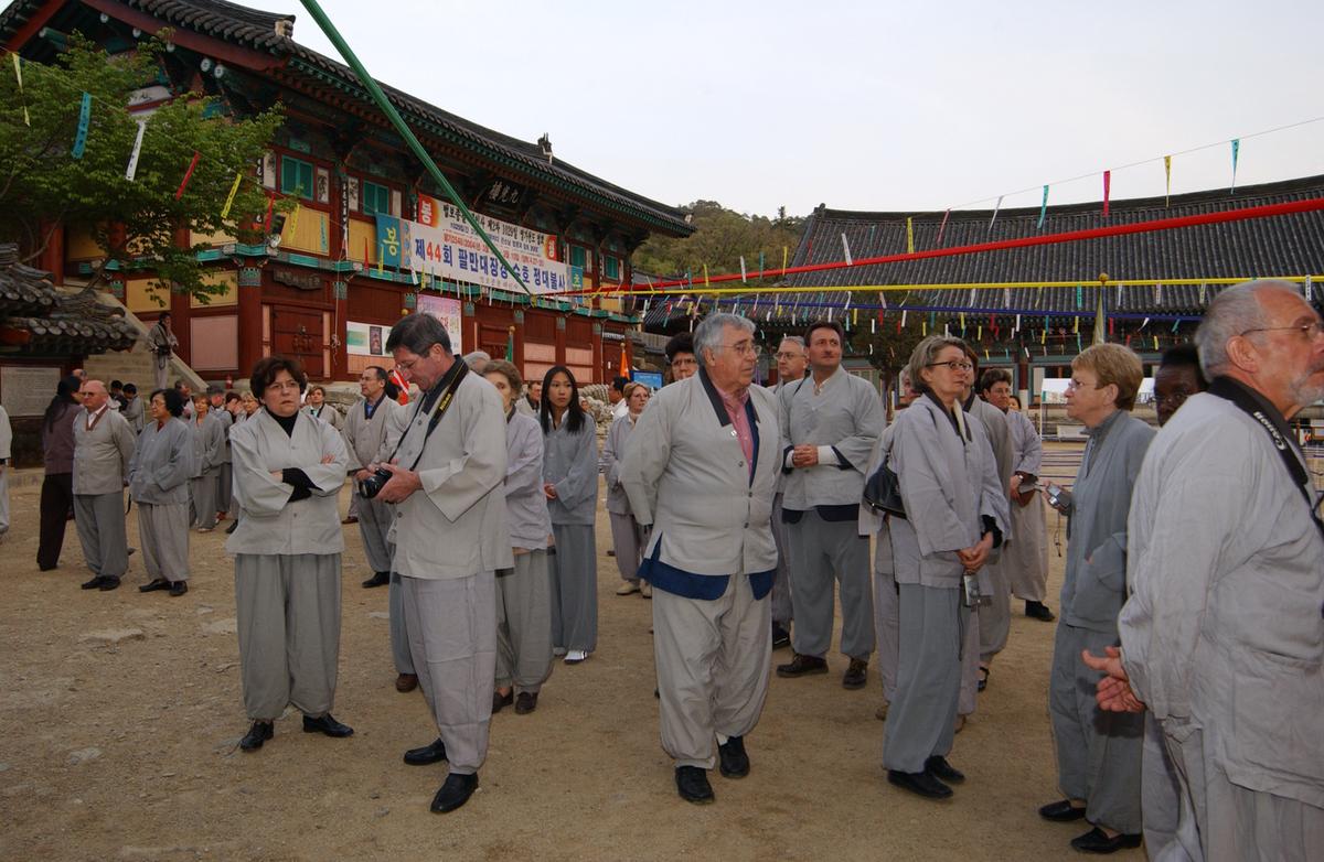 해인사템플스테이 프랑스경제학회원