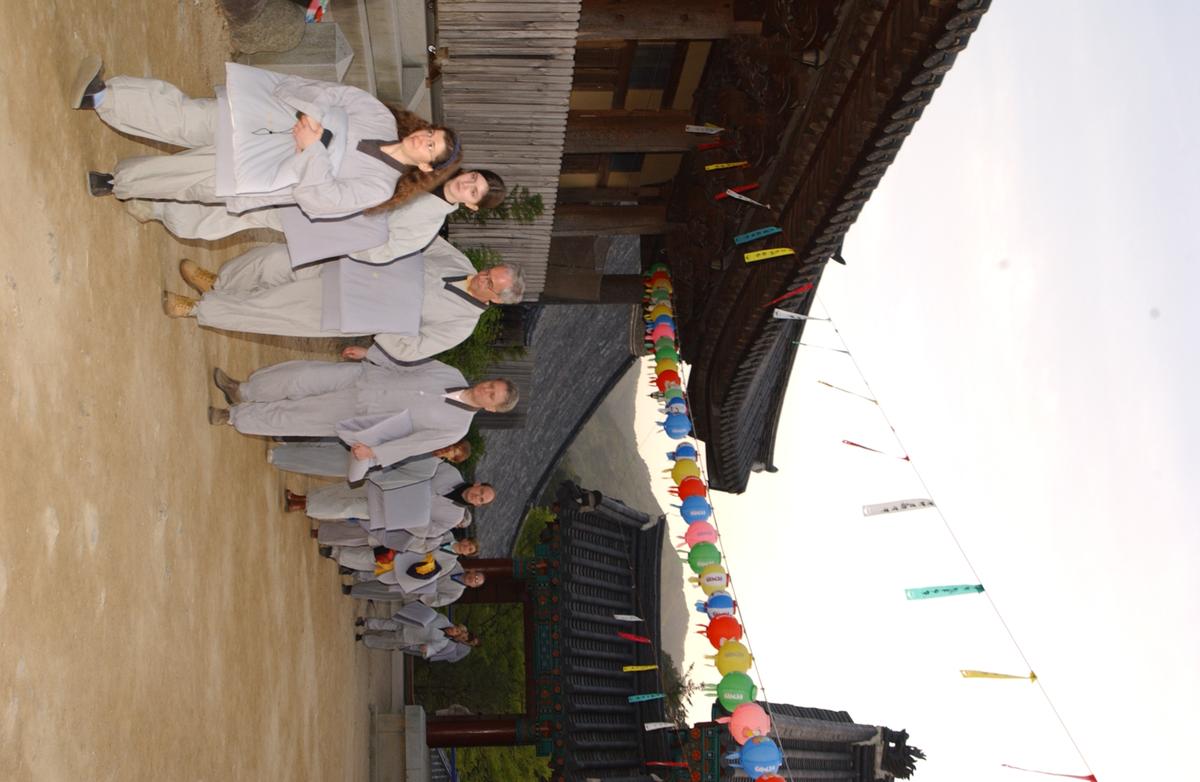 해인사템플스테이 프랑스경제학회원