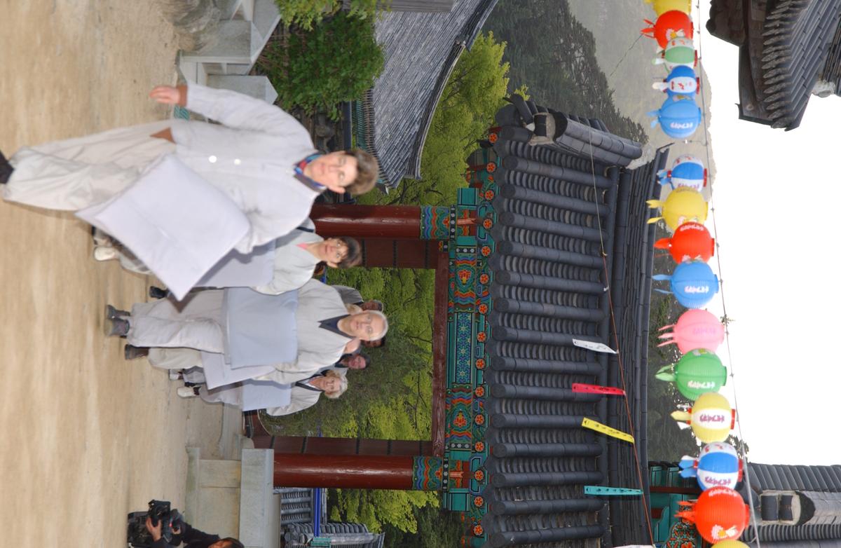 해인사템플스테이 프랑스경제학회원