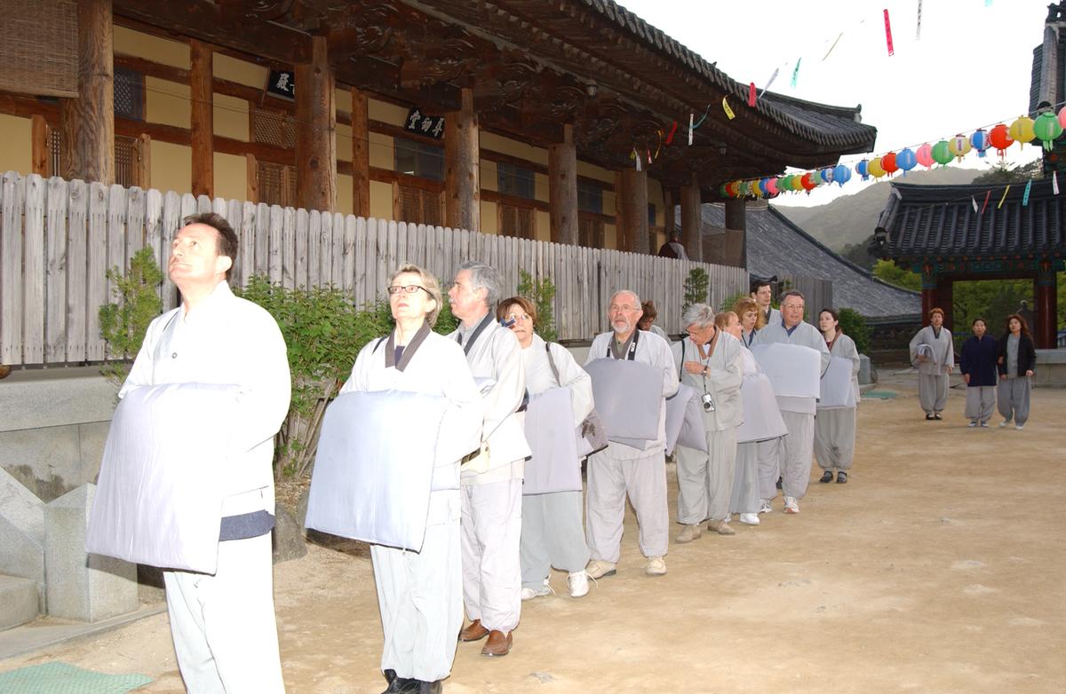 해인사템플스테이 프랑스경제학회원