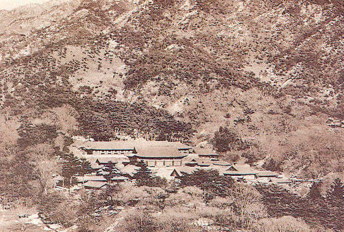 2005 해인사전경 (흑백)