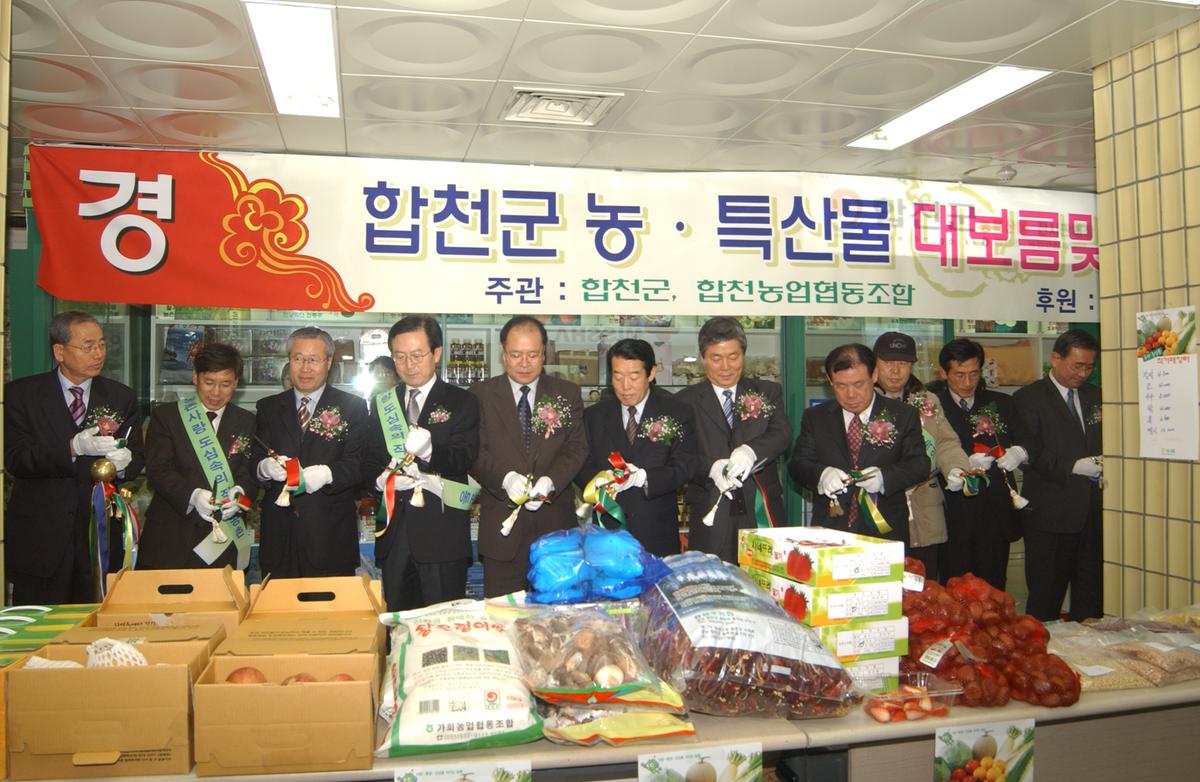 2005합천우수서울농특산물점개장-2