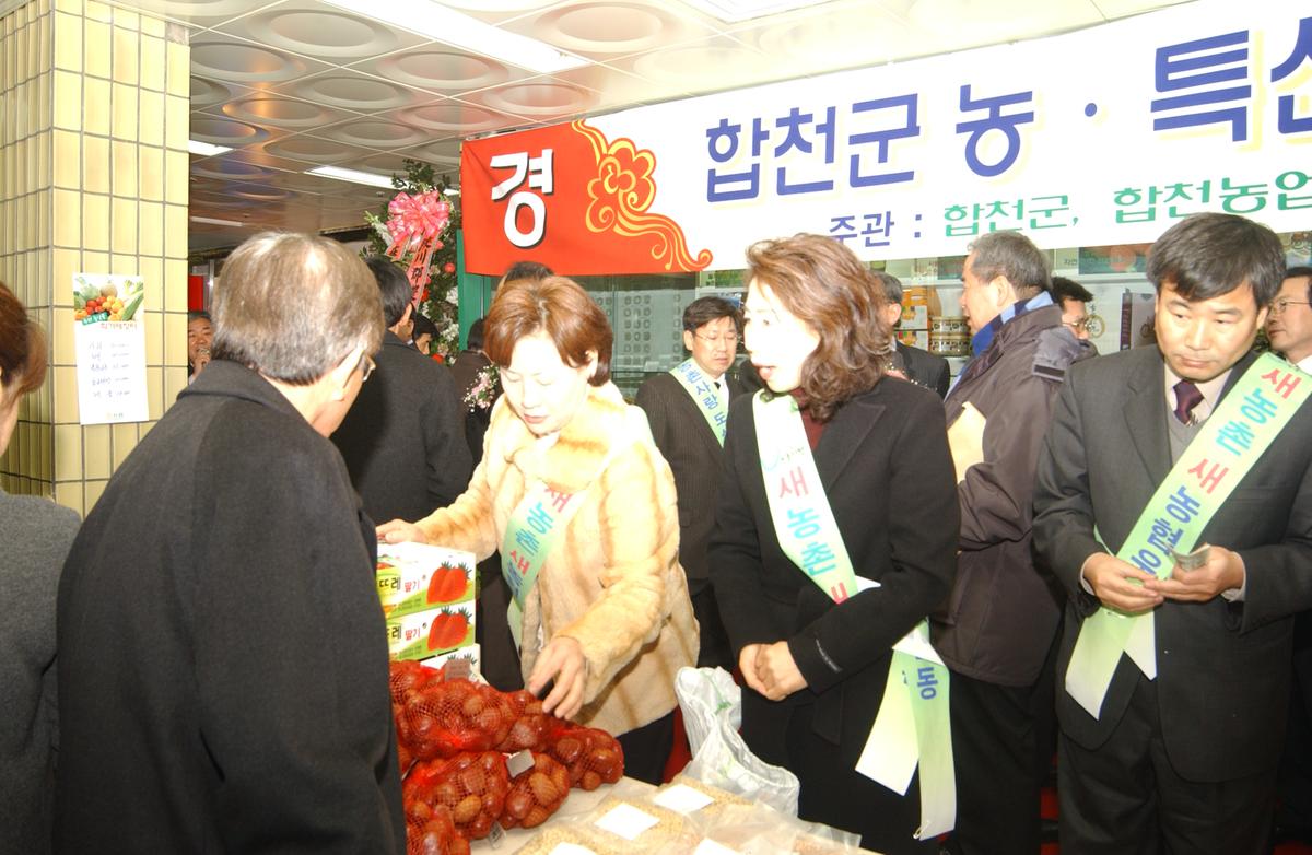 2005합천우수서울농특산물점개장-2
