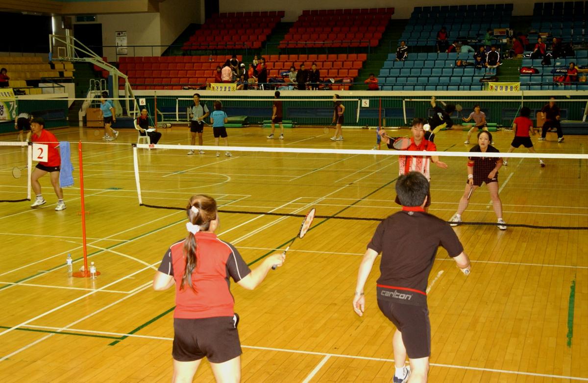 군수기배드민턴대회