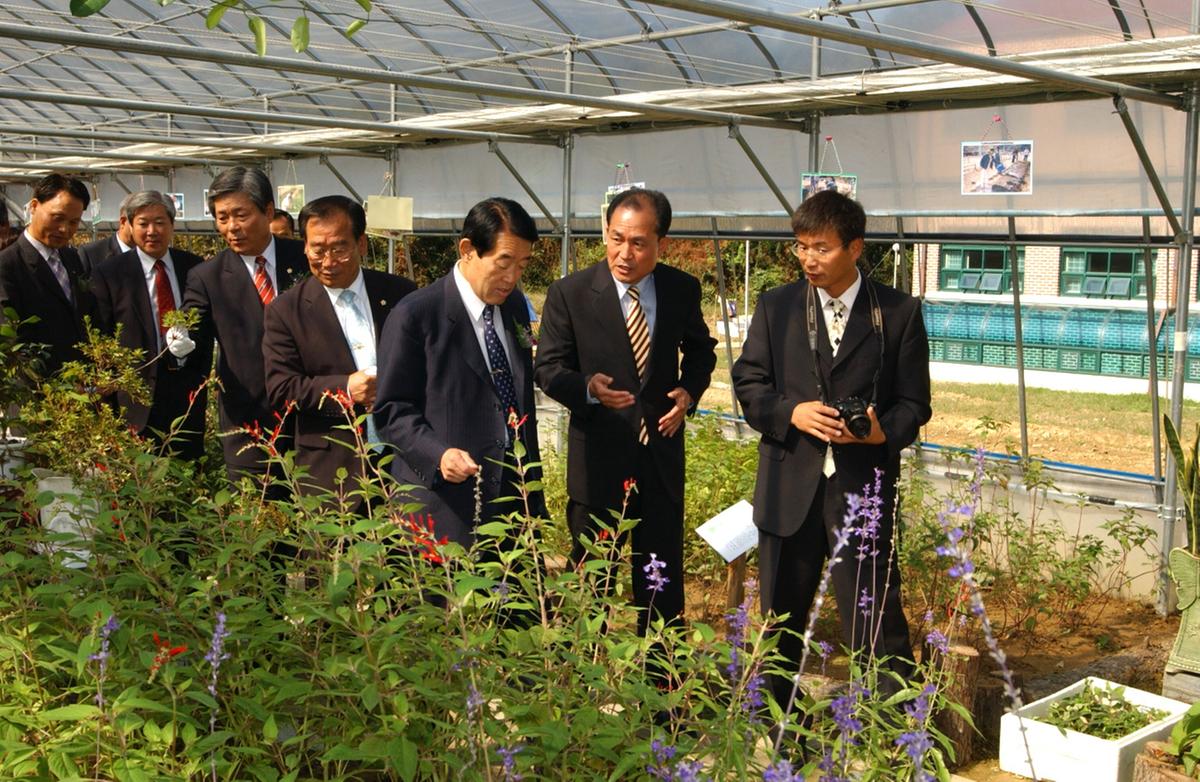 삼가노인요양원1주년원예치료실