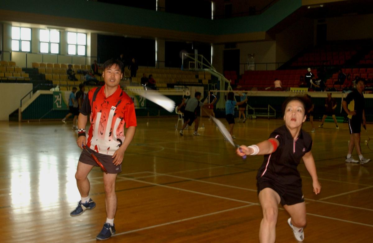 군수기배드민턴대회