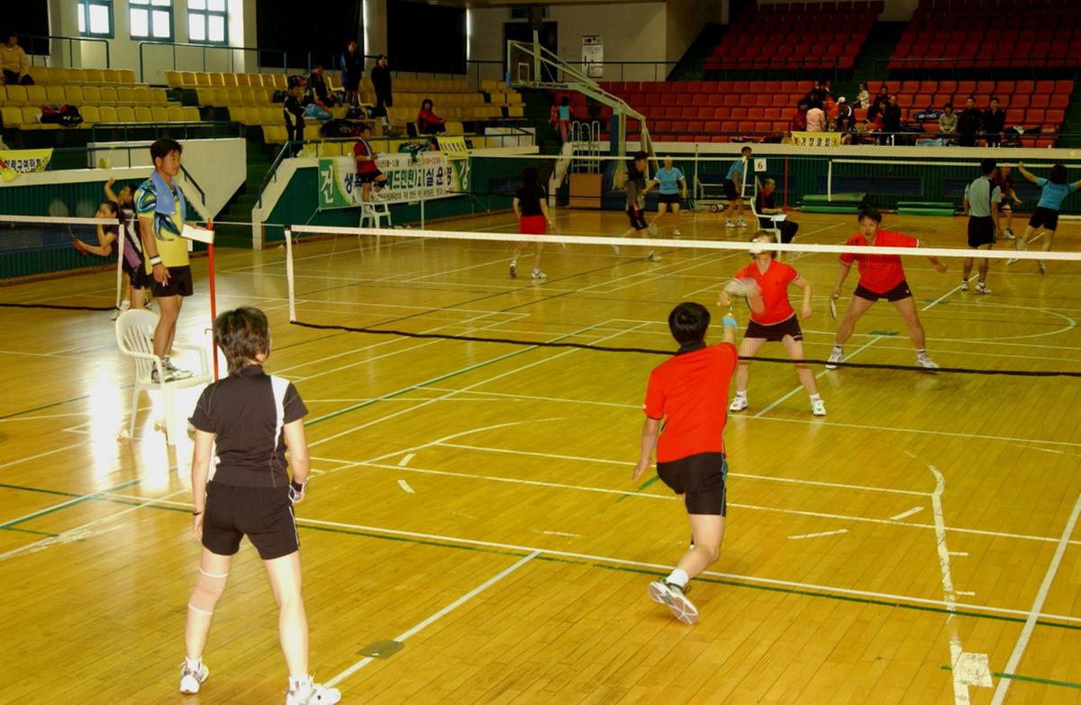 군수기배드민턴대회