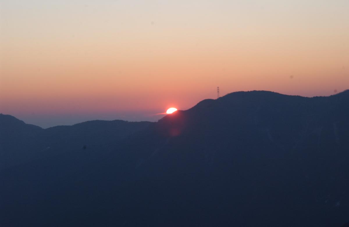 20050101 대암산 일출