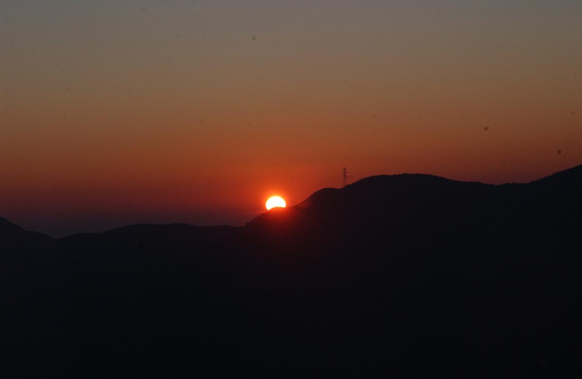 20050101 대암산 일출